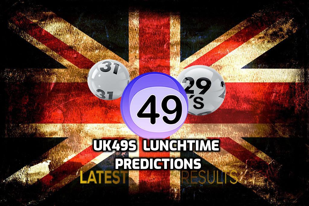 Uk49s Lunchtime Predictions: Sunday 07 August 2022